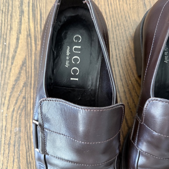 Gucci Dark Brown Loafers - Picture 6 of 8